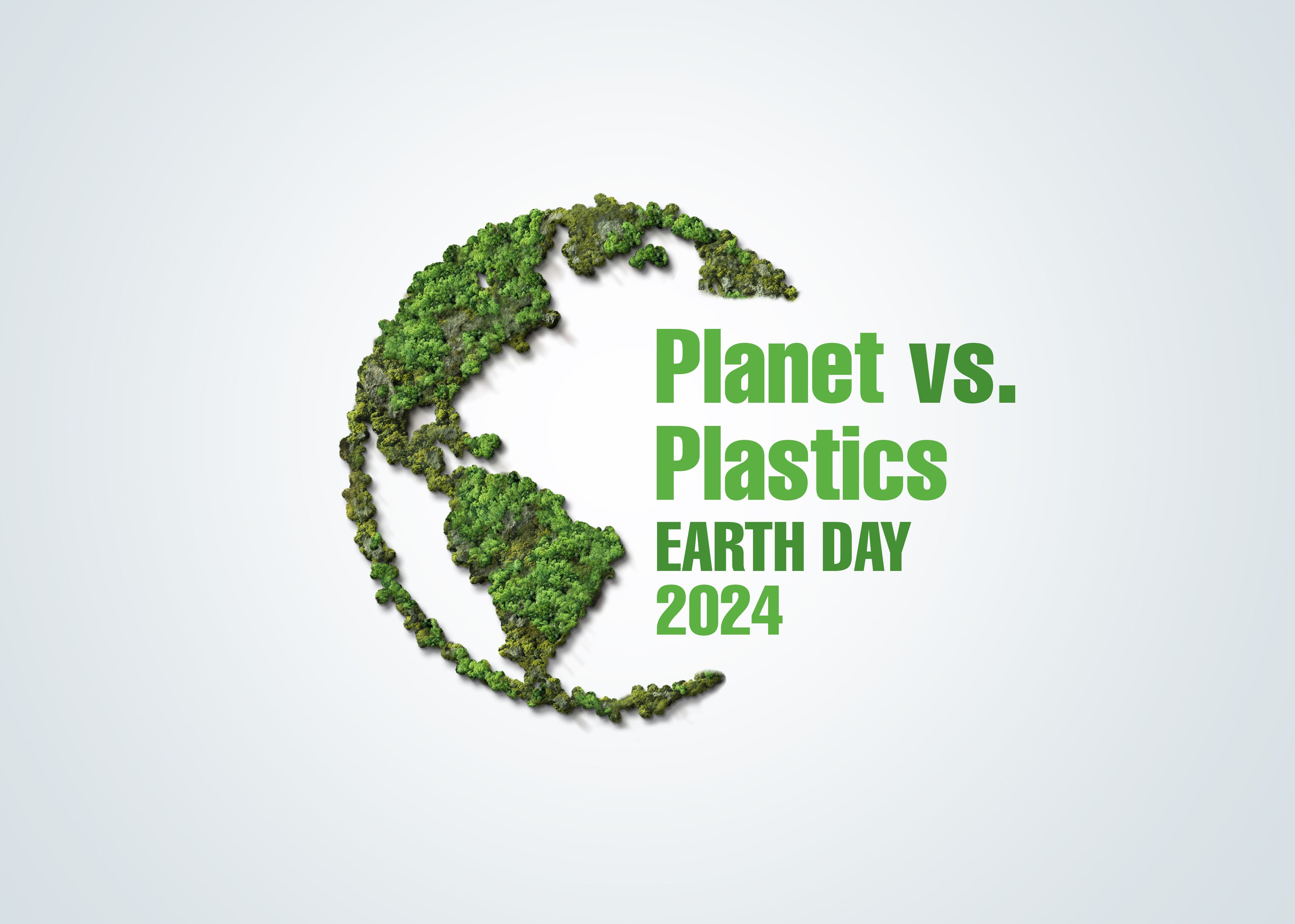 Earth day infographic - planet vs plastics earth day 2024